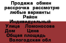 Продажа, обмен, рассрочка, рассмотрю любые варианты › Район ­ Индивидуальный › Улица ­ Ломоносова › Дом ­ 6 › Цена ­ 450 000 › Общая площадь ­ 45 - Вологодская обл., Череповец г. Недвижимость » Помещения продажа   . Вологодская обл.,Череповец г.